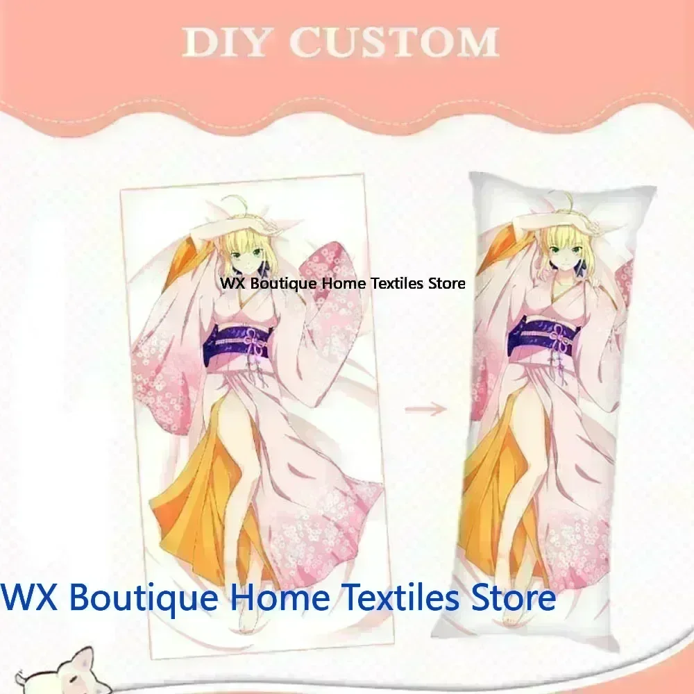 أنيمي جينشين تأثير فورينا Dakimakura المخدة غطاء الوسادة كيس وسادة غطاء وسادة