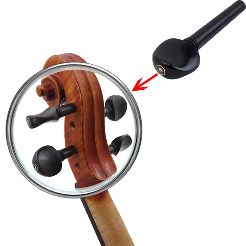 1 مجموعة الكمان كمان Chinrest الذيل جسر Chinrest للكمان 4/4 مقياس