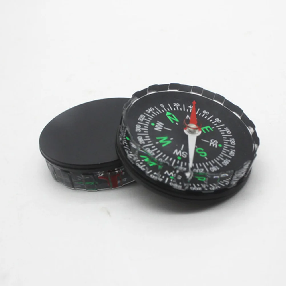 

5Pcs Compass Outdoor Navigation Tool with Magnifying Viewer Sighting Hairline Portable for Hiking Camping Fishing Survival Gear