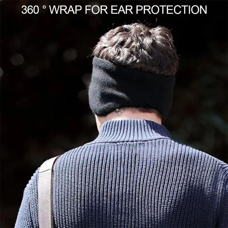 Hot Solid Soft Plush Ear Keep Warmer Winter Earmuffs For Women Men Fashion Outdoor Earflap Protection Ear-Muffs Cover