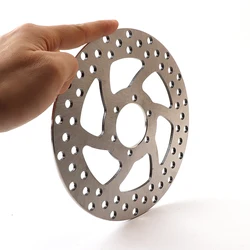 168mm Front / Rear 6 Holes Brake Disc Rotor Fit For China Small City Harley Citycoco Electric scooter Accessories