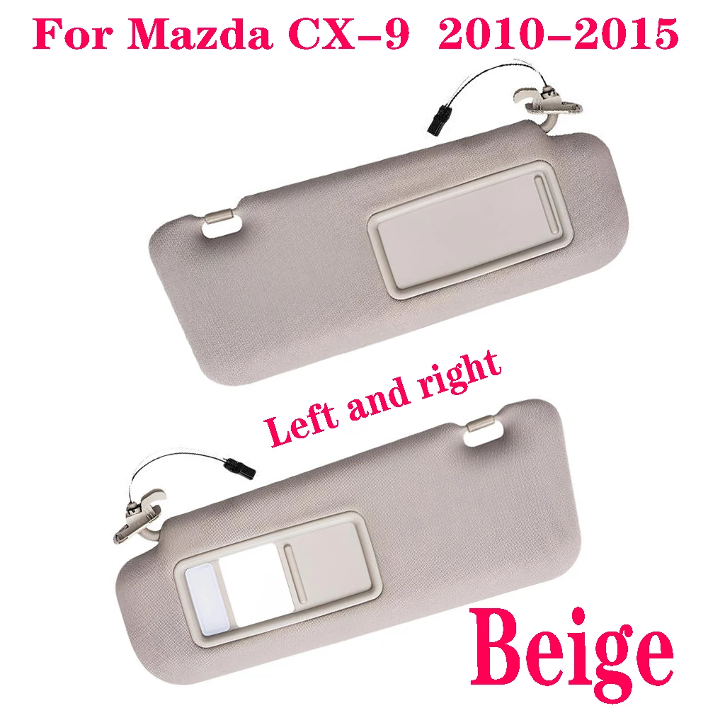 TDY1-69-320  For Mazda CX-9  3.7L 2010-2015 Car sunshade, sunshade for makeup mirror, light-blocking plate