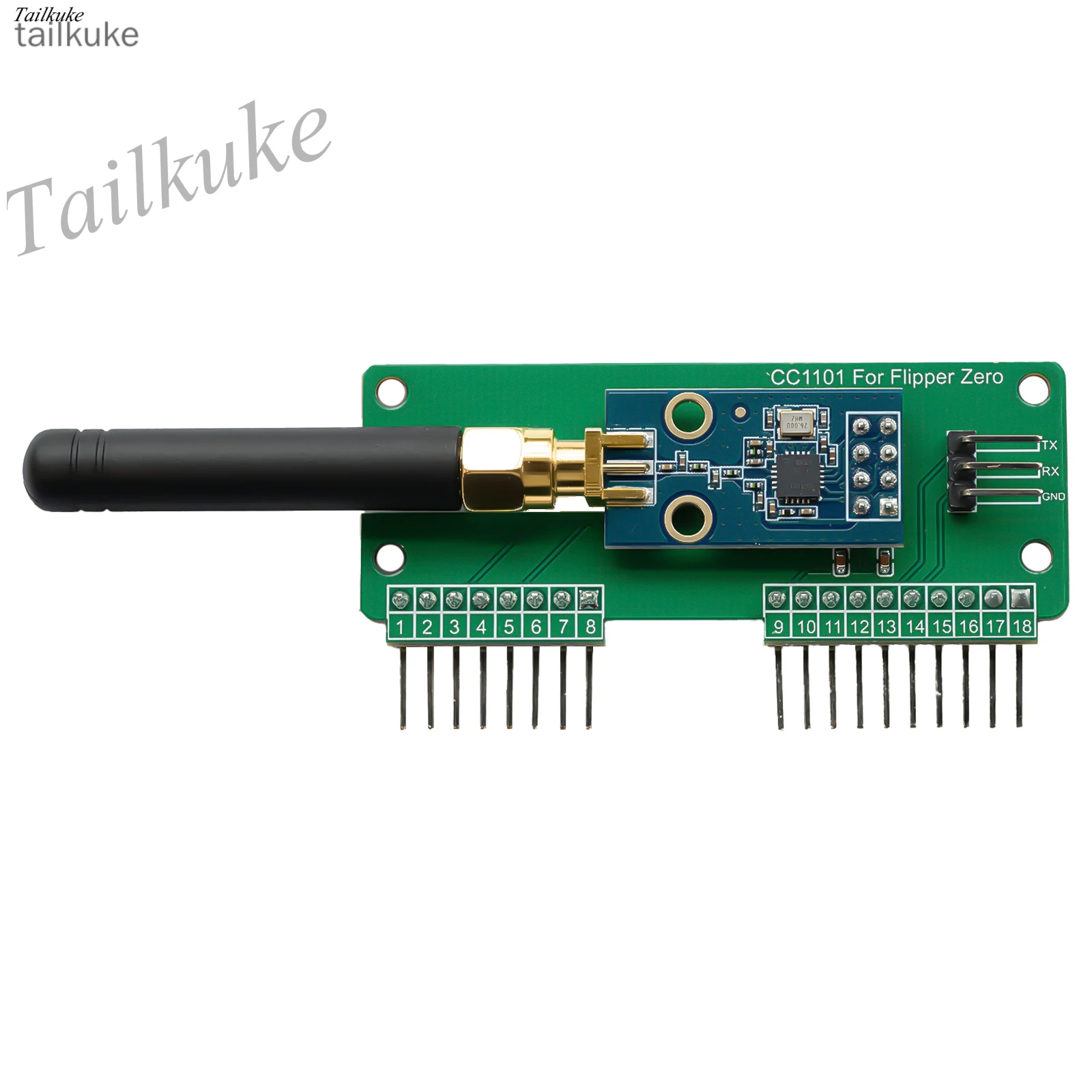 Flipper0ss Wi-Fi Module Dev Board 5G IoT Programming CC1101 Antenna