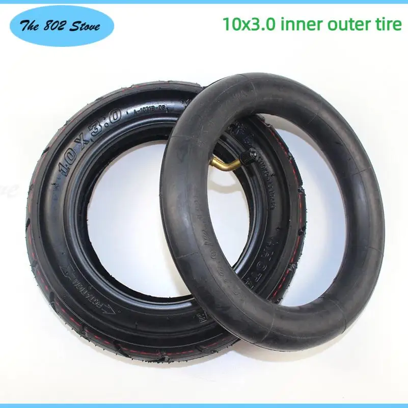 

HOTA 80/65-6 Внутренняя внешняя шина для электрического скутера, электронного велосипеда 10x3,0-6, утолщенная, расширенная, жесткая, износостойкая, дорожные шины, внутренние камеры