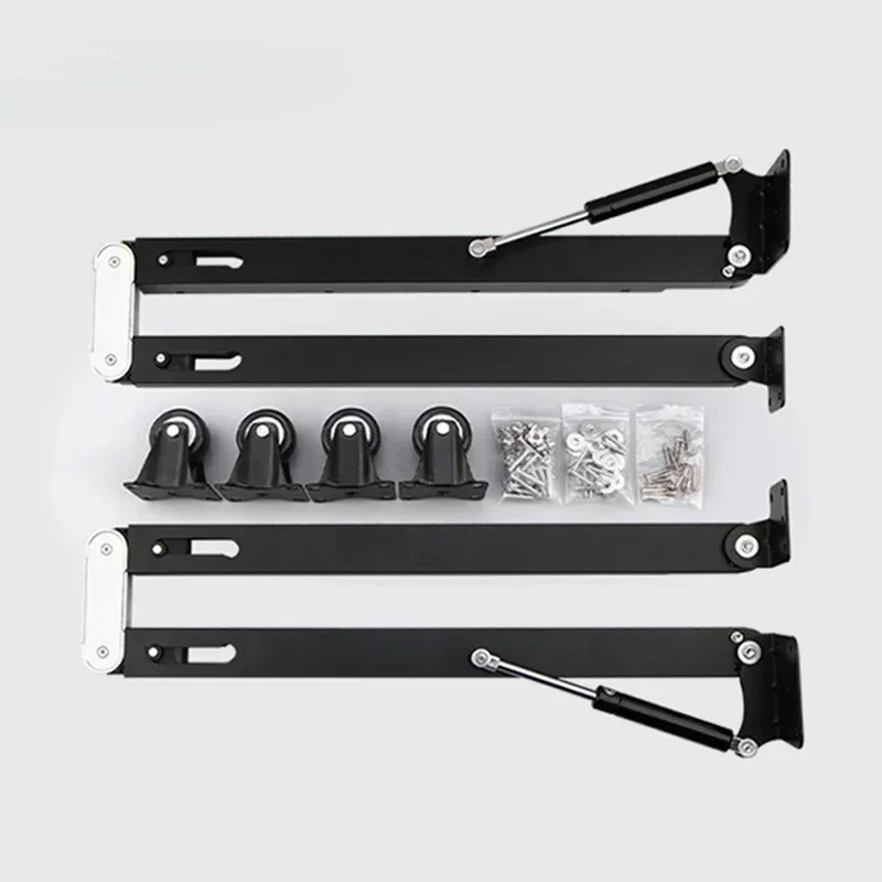 Top Fold Down Slide Murphy Desk Hardware Furniture Space Saving Functions System Table Extension Hardware