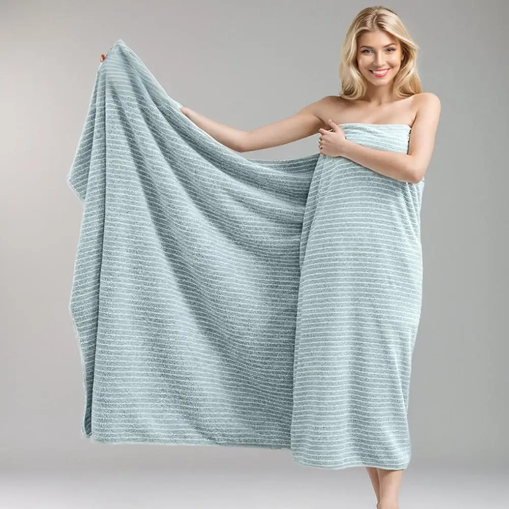Highly Absorbent Bath Towels Soft Fleece Bathroom Towel Fleece Bath Towel Ultra-soft Quick-drying Plush Towel Super for Spa 90