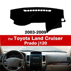 Car Dashboard Cover For Toyota Land Cruiser Prado j120 2003 2004 2005 2006 2007 2008 2009 Dash Mat Carpets Car Accessories