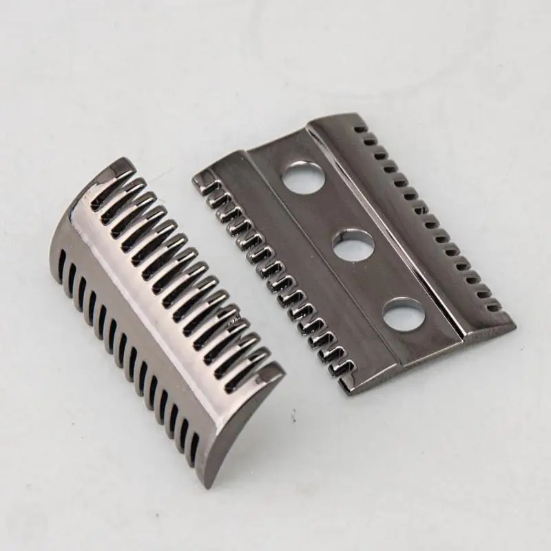 Razor Stainless Steel Top Double-edged Mens Slant Safety Razor Head Replacement Accessory view 4