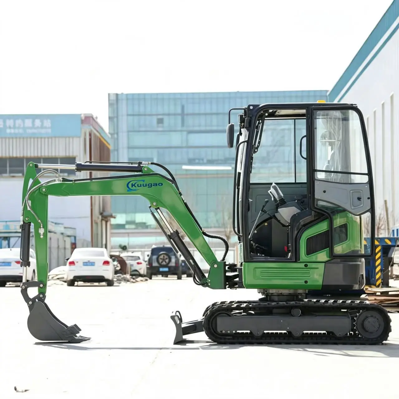 Mini Excavator 2 Ton Multifunctional Crawler 1.6 Ton Mini Bagger Custom Closed Cabin 1.8 Ton Digger Fast Delivery Home Farm Use