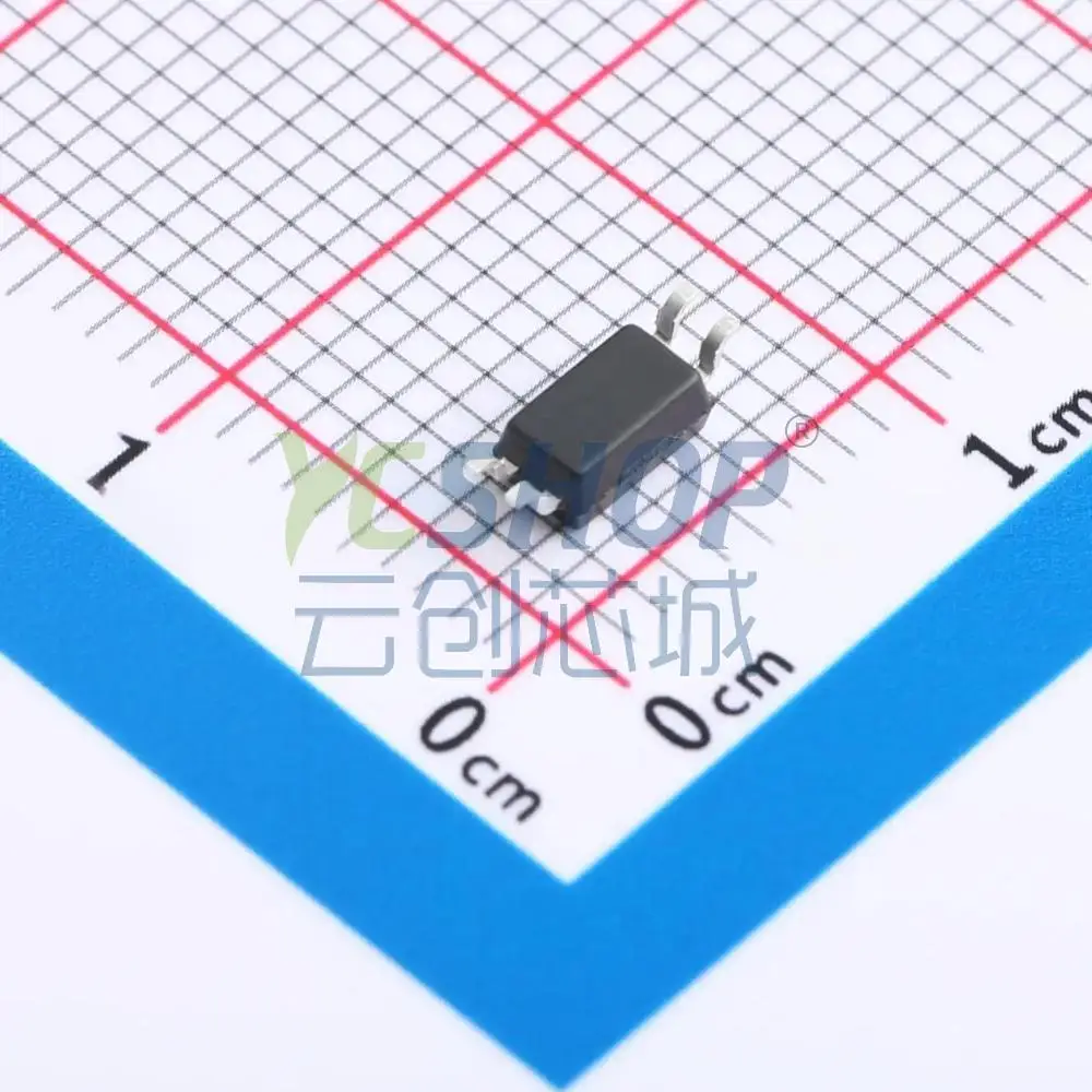 VOS615A‑3T Phototransistor Optocoupler 3750Vrms Isolation 4‑SOIC SMD Optoisolator