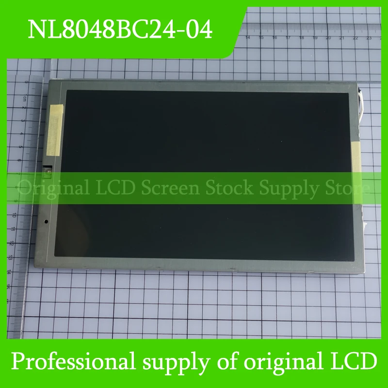 Tela LCD original para NEC, painel de exibição, novo, 9,0 polegadas, NL8048BC24-04