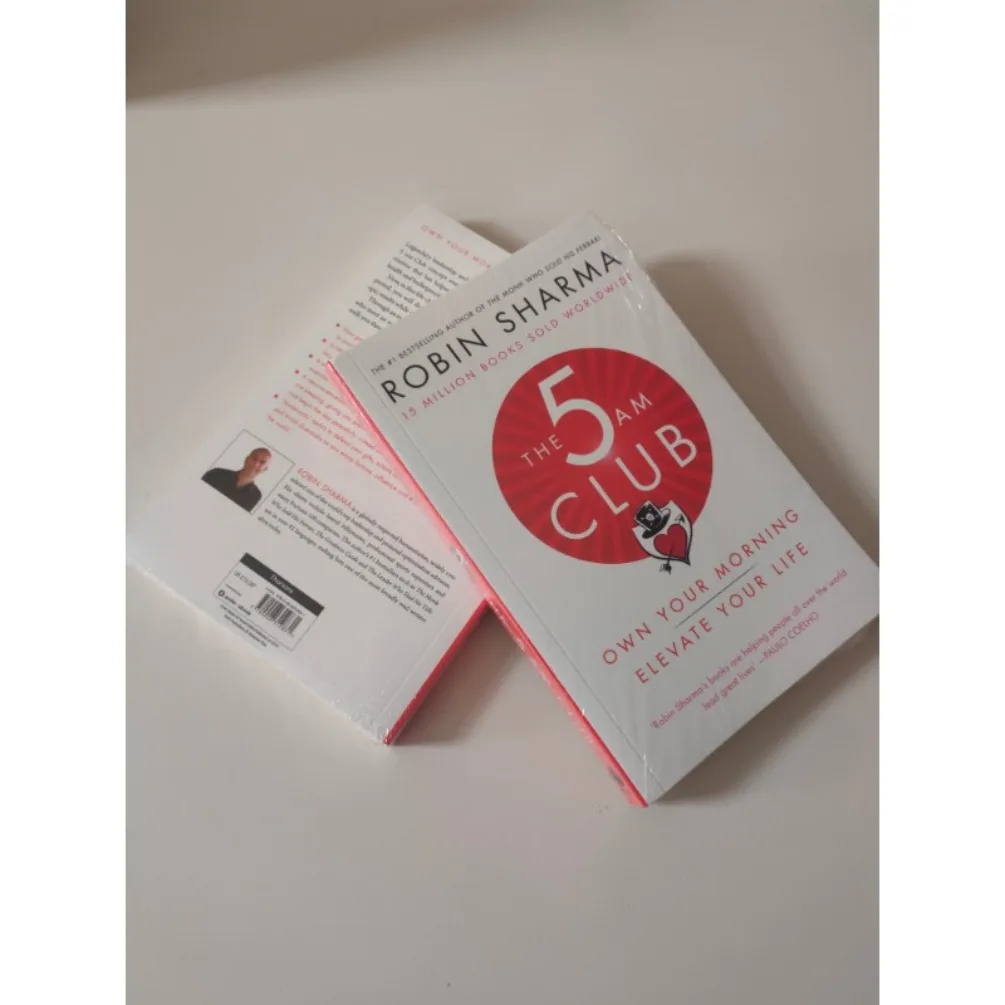 Der 5AM-Club von Robin Sharma besitzen Ihren Morgen. Erweitern Sie Ihr Leben. Englisches Buch