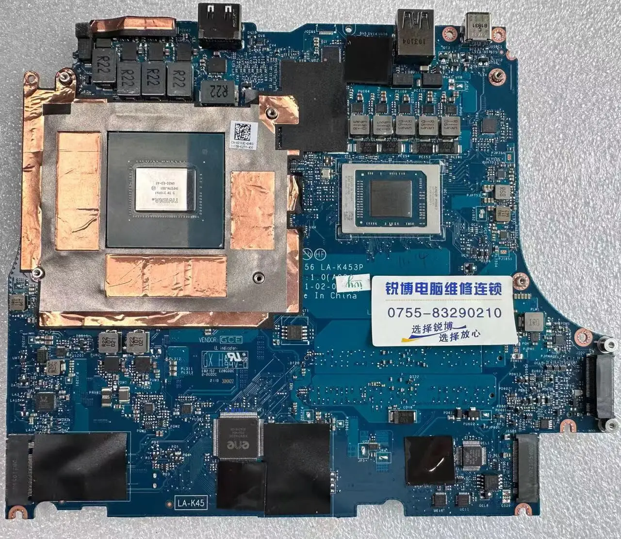 For Dell Dell Alien M15 R7 M15 R5 M15 R6 Motherboard LA-K453P Replacement