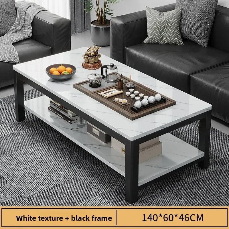 

Household Goods Coffee Table, Living Room, Small Apartment, Next To The Sofa, Office Marble Color Tea Table, Coffee Table