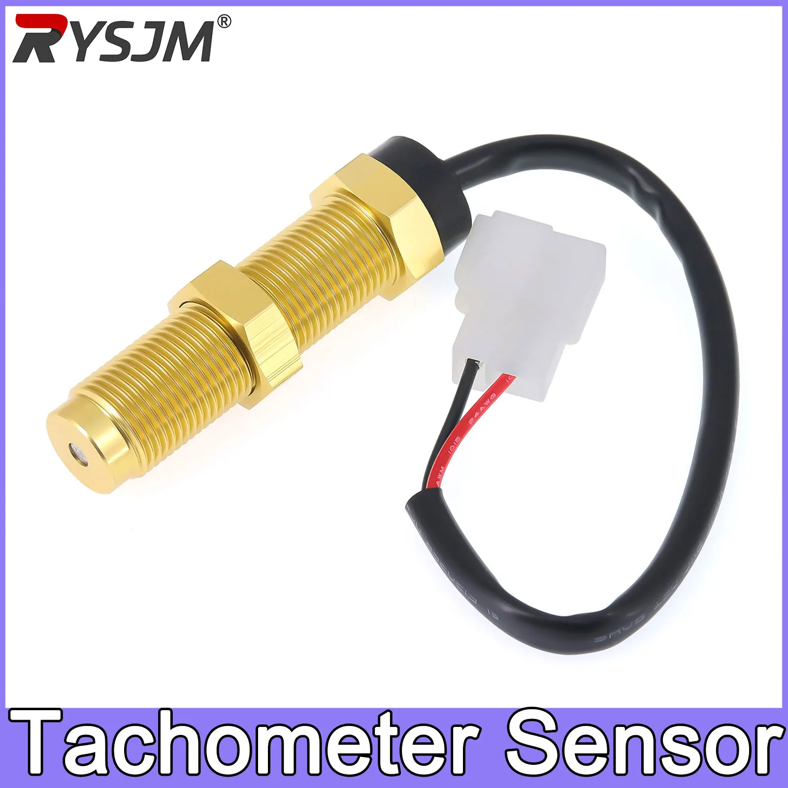 Tacho Sender Sensor  M16 M18 For Car Truck Yacht Boat Motor Speedometer Sensor Tachometer Sensor RPM Tachometer 12V 24V
