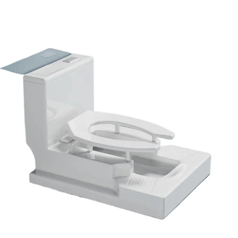 

Squatting and sitting dual-purpose pit-free squatting seat is changed to squatting toilet artifact
