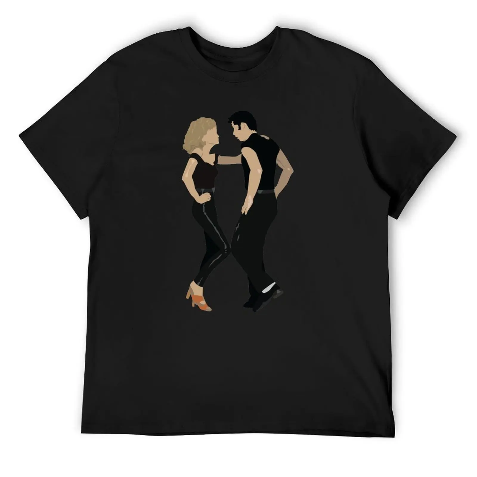 Grease - Danny and Sandy T-Shirt korean fashion anime figures graphic t shirt vintage for a boy big and tall t shirts for men