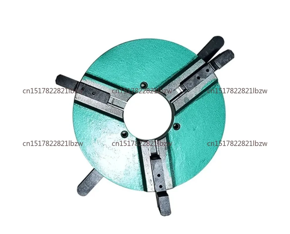 High-precision welding chuck three-jaw and four-jaw manual self-centering thin through hole welding