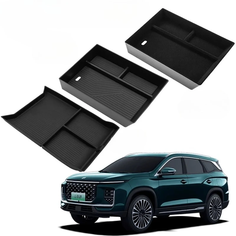 

For JETOUR L9 Central control lower armrest box compartment storage box dedicated interior modification accessories supplies
