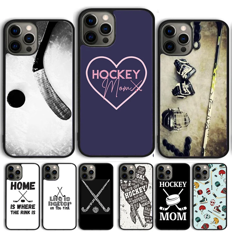 Ice Hockey Rink Phone Case For iPhone 14 15 16 13 12 Mini Max Cover For Apple 14 15 16 11 Pro Max 6S 8 7 Plus SE2020 Coque