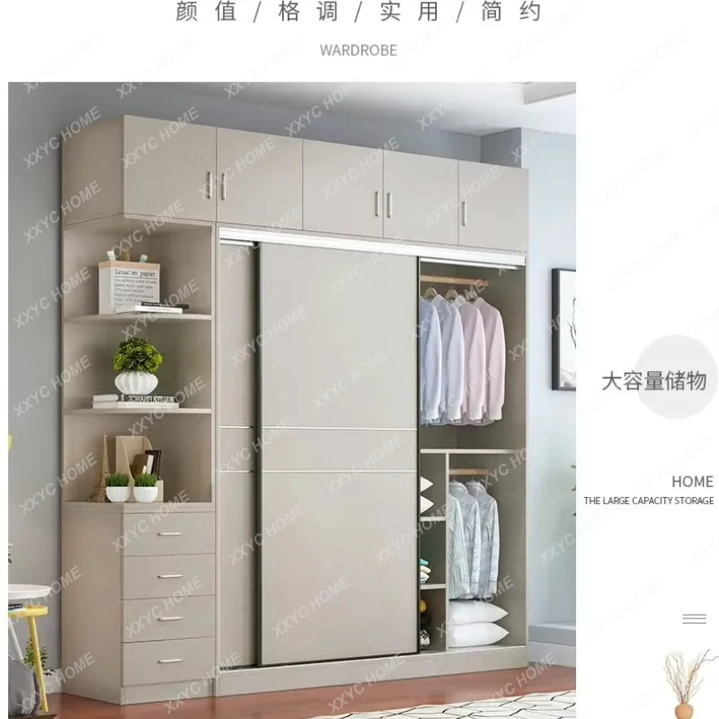 XXSpace Saving Wardrobe Storage Drawer Wooden Room Organizer Wardrobe Portable Storage Closet De  Furniture