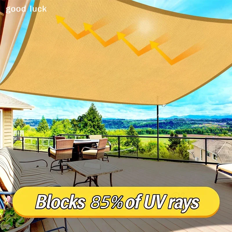 

UV Protection Sunshade Canvas Nets Sunslant Shade Fabric With 85% Shading Rate Durable And Effective Outdoor Garden Sunshade Net