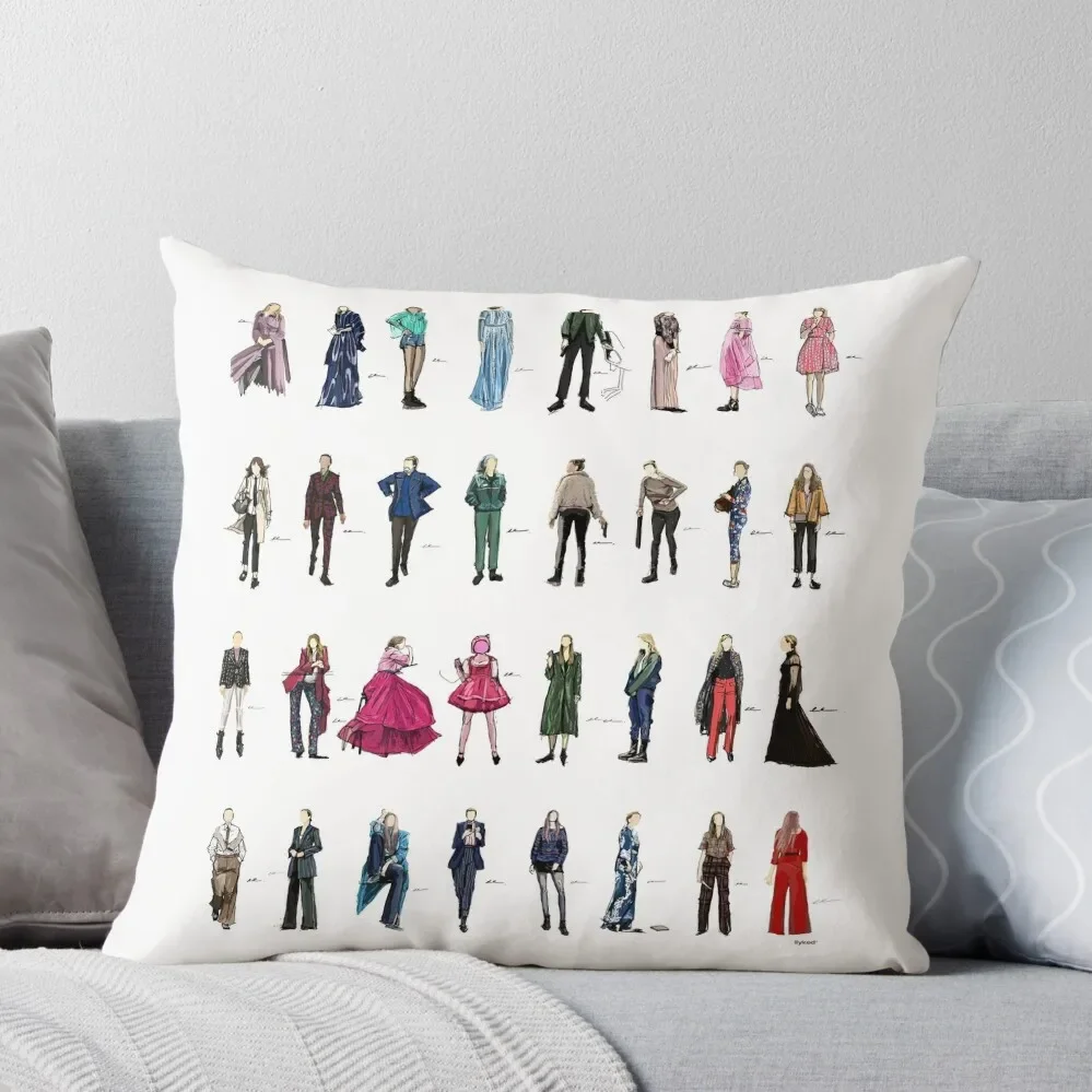 

Killing eve villanelle fashion looks version3.1 Throw Pillow christmas ornaments 2024 Pillowcases Cushion Covers Sofa