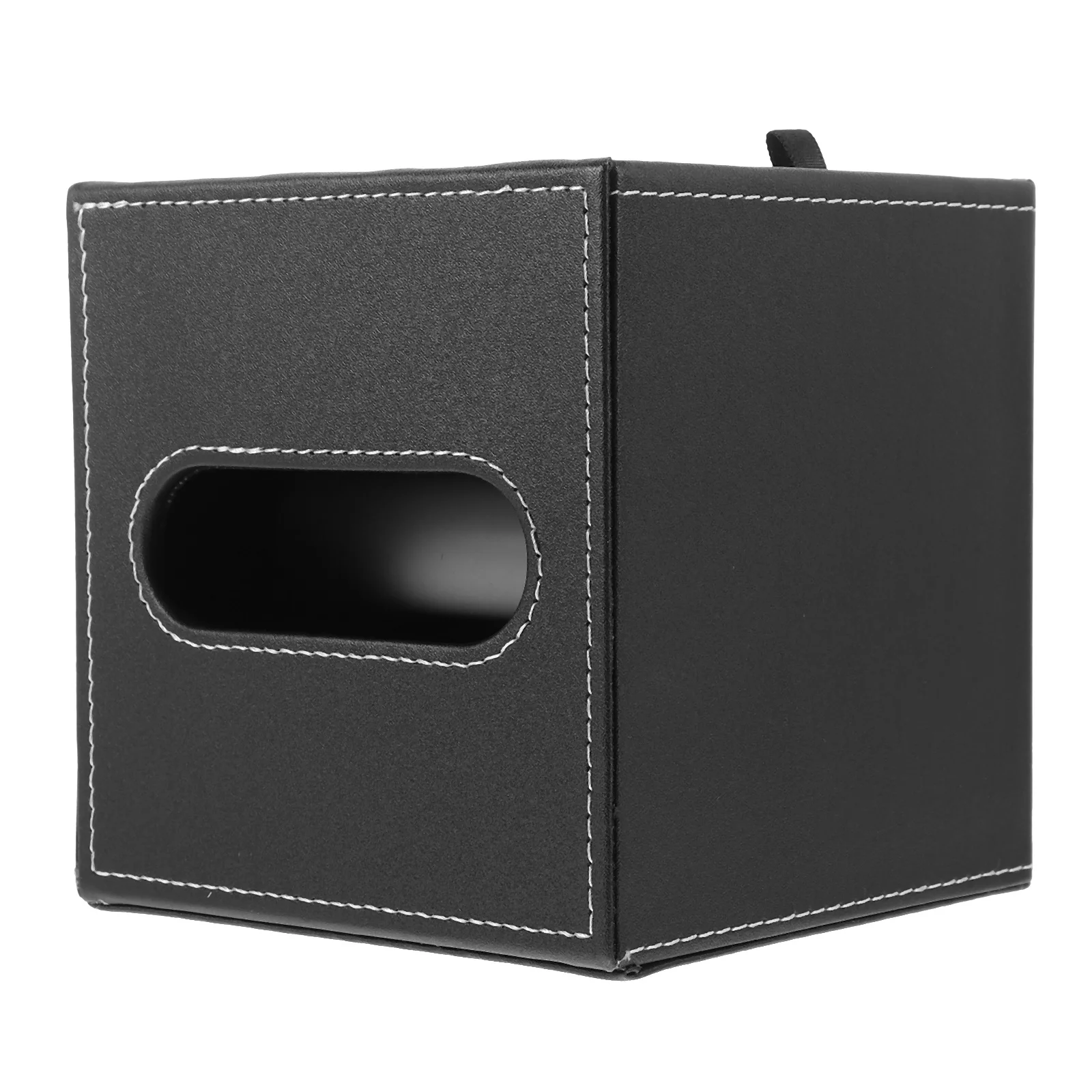 

Tissue Box Cover Multifunctional Bathroom Roll Paper Holder Organizer Compact Design for Home Office Car