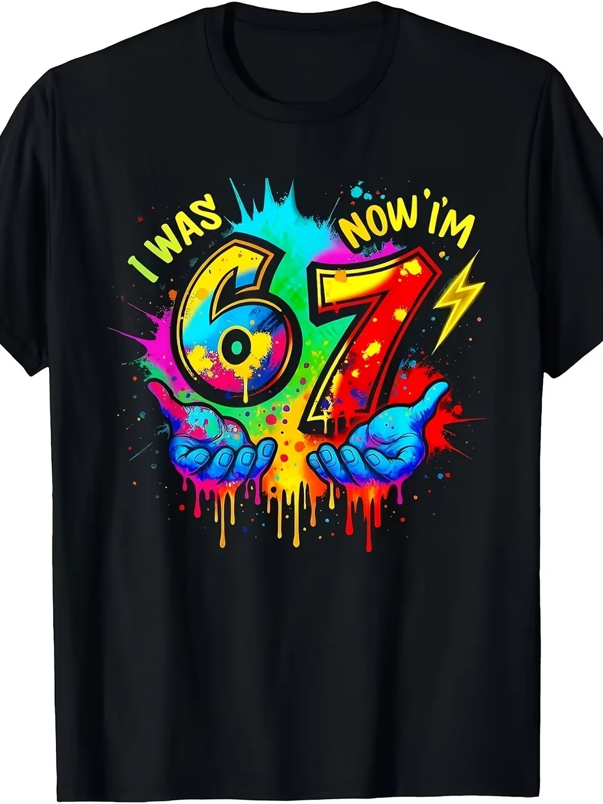 

6th & 7th Birthday Tee - Fun Age 6 to 7 Years Old Design