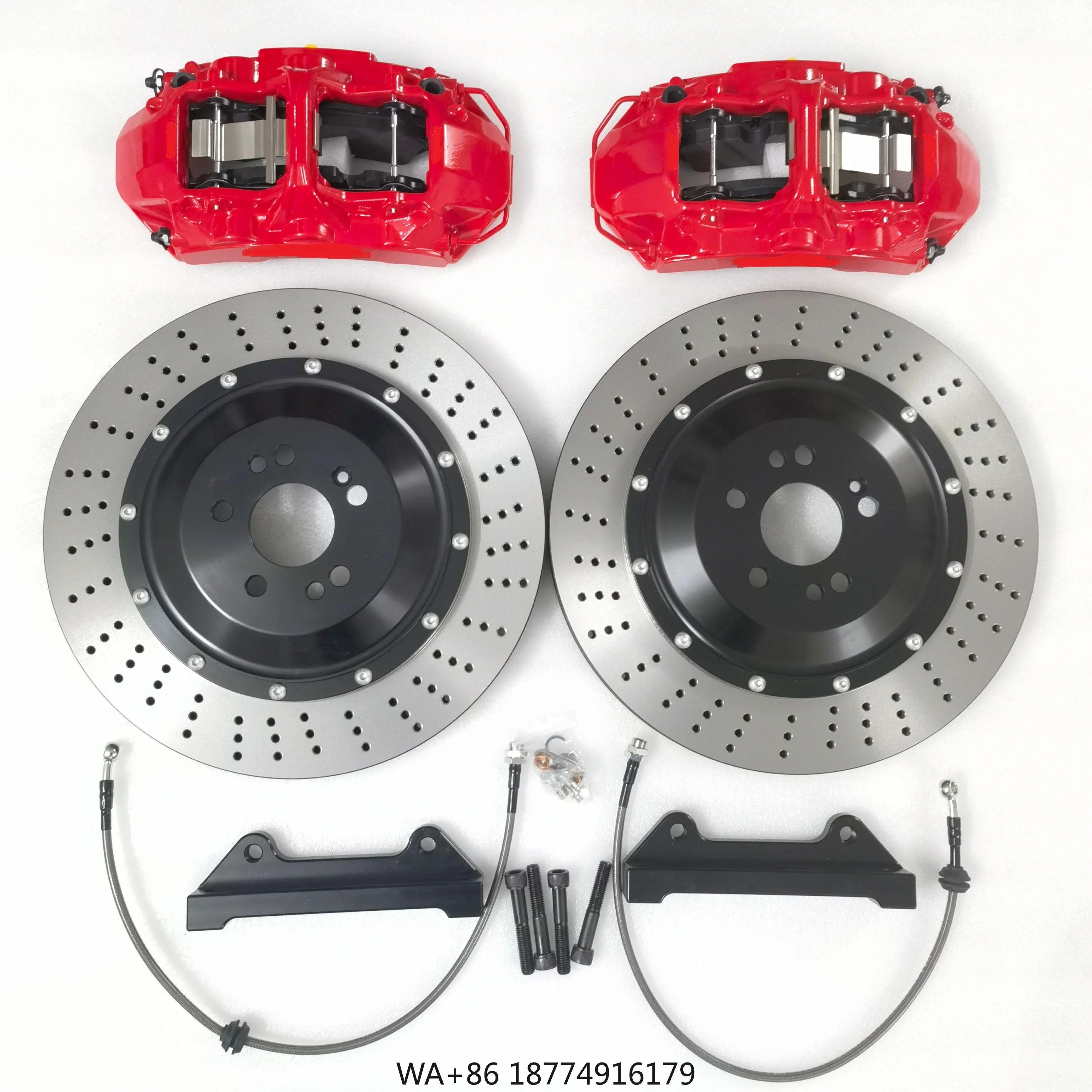 

Performance Brake Kit 6 Piston Big Brake Calipers Kit Auto Brake Systems for R MK5 MK6 MK7 GTI R32 Beetle Scirocco