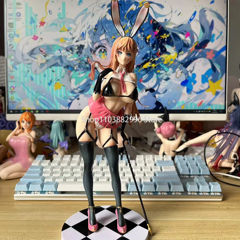 25cm Anime Girl Bunny Figures Gal Bunny and Tsuzuhara Usaki 1/6 Action Figure Collection Model Toy Doll Decoration Gift