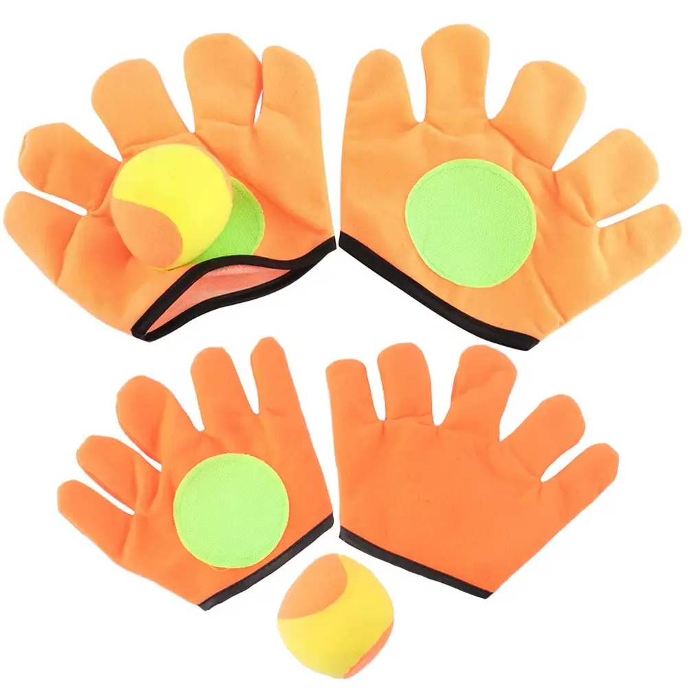 Raquette cible collante pour enfants, balle collante, jouet multijoueur, jeu de lancer et de capture en plein air, cadeau d'anniversaire pour garçon