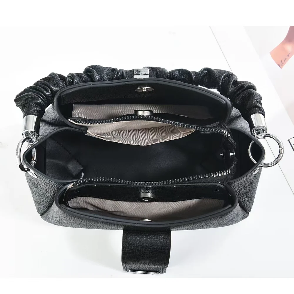 2025 nueva moda, versátil, Popular, bolso de hombro para mujer, bolso cruzado de estilo informal, bolso de diseño elegante