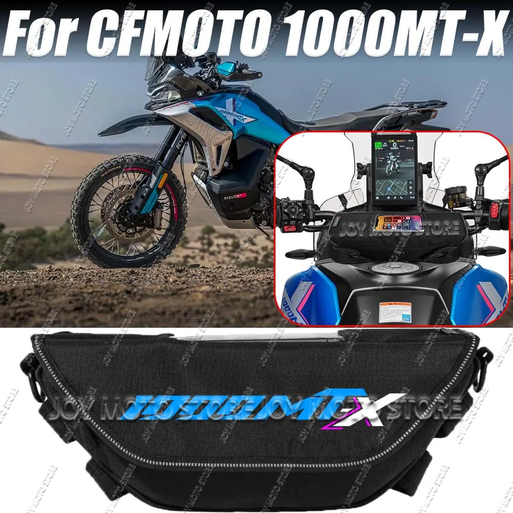 For CFMOTO 1000MT-X Motorcycle Accessories Tools Bag Waterproof and Dustproof Convenient Travel Handlebar Bag