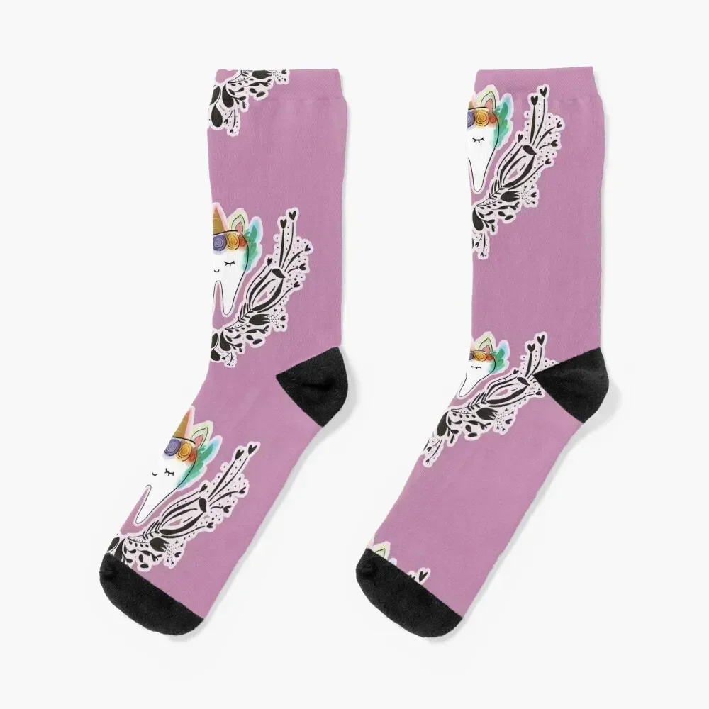 

Molar Unicorn Socks cycling crazy japanese fashion Hiking boots Socks Women Men's
