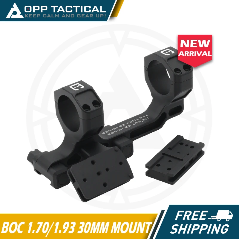 30mm Tube Airsoft Wargame Hunting Tactical C1 Modular Riflescope Mount 1.70/1.93inch with Offset Mounts