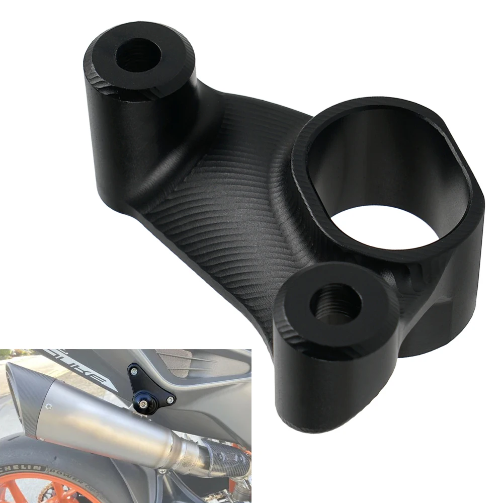 For KTM 890 Duke Exhaust Muffler Holder Motorcycle Exhaust Pipe Hanger Brackets for KTM 790 Duke 2018 2019 2020 2021 2022 2023
