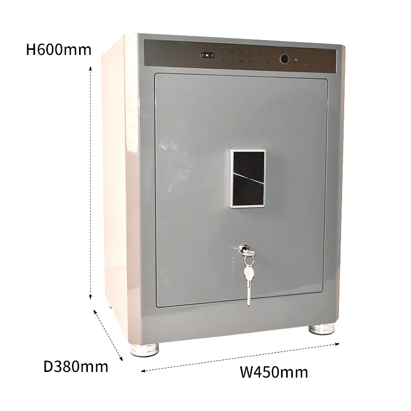 Fingerprint password safe household public file cabinet wall safe small anti-theft