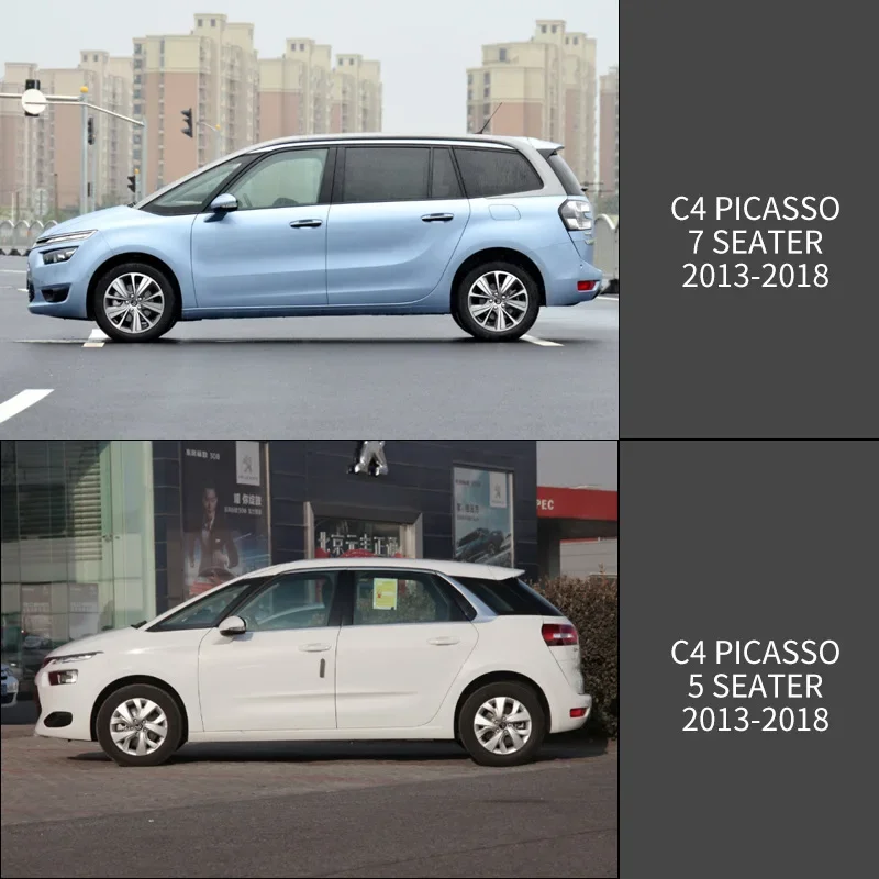 Fit for Citroen C4 PICASSO Window visor Car Sun Rain Guard Vent Shade Deflector Wind Weathershield Moulding Tuning Accessories