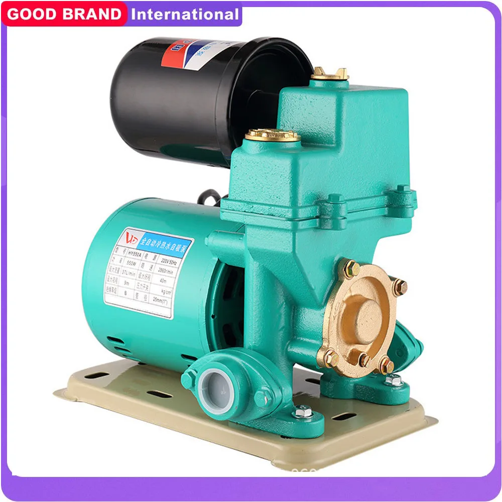 

Self-priming Pump Automatic Booster Pump Household 220V Water Pipeline Pressurized Water Pump 370W