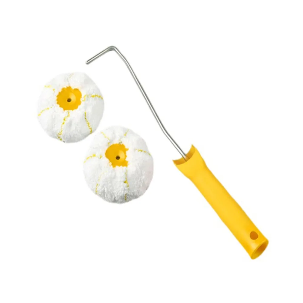 40cm Drywall Corner Roller Handheld Round Corner Paint Roller Corner Painting Tool for Wall Painting Decoration Eaves Baseboard