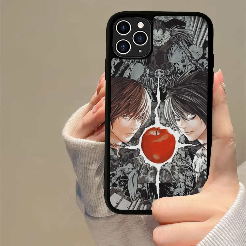 Death Note Yagami Light L Lawliet Phone Case Silicone PC+TPU For Samsung S10 20 30 22 23 24 Plus Lite Ultra Cover