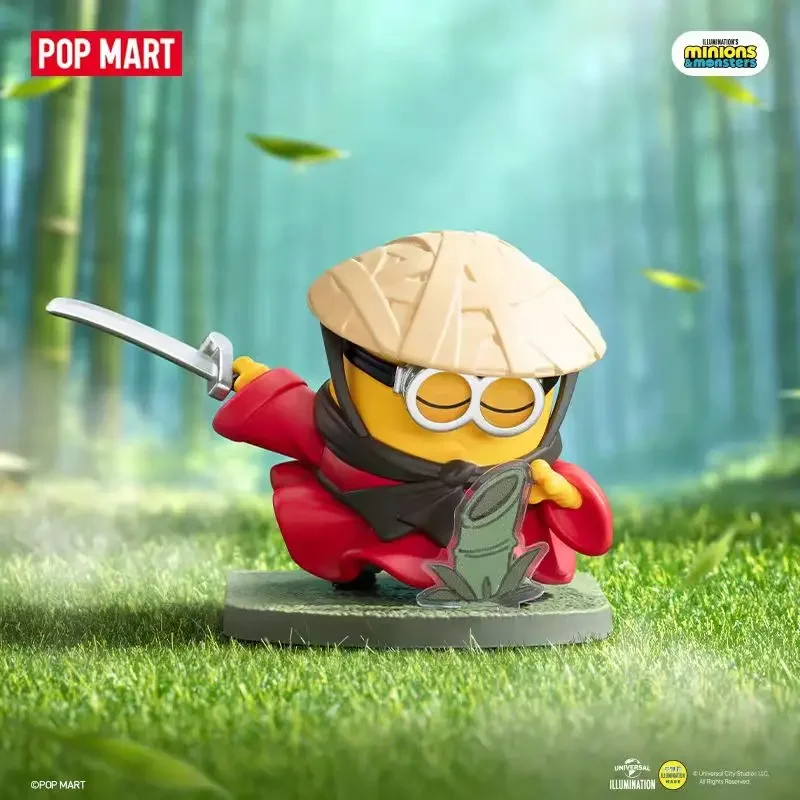 

POP MART ILLUMINATION'S Minions Monsters Series Genuine Blind Box Toys Mystery Box Cute Models Anime Action Figur Gift