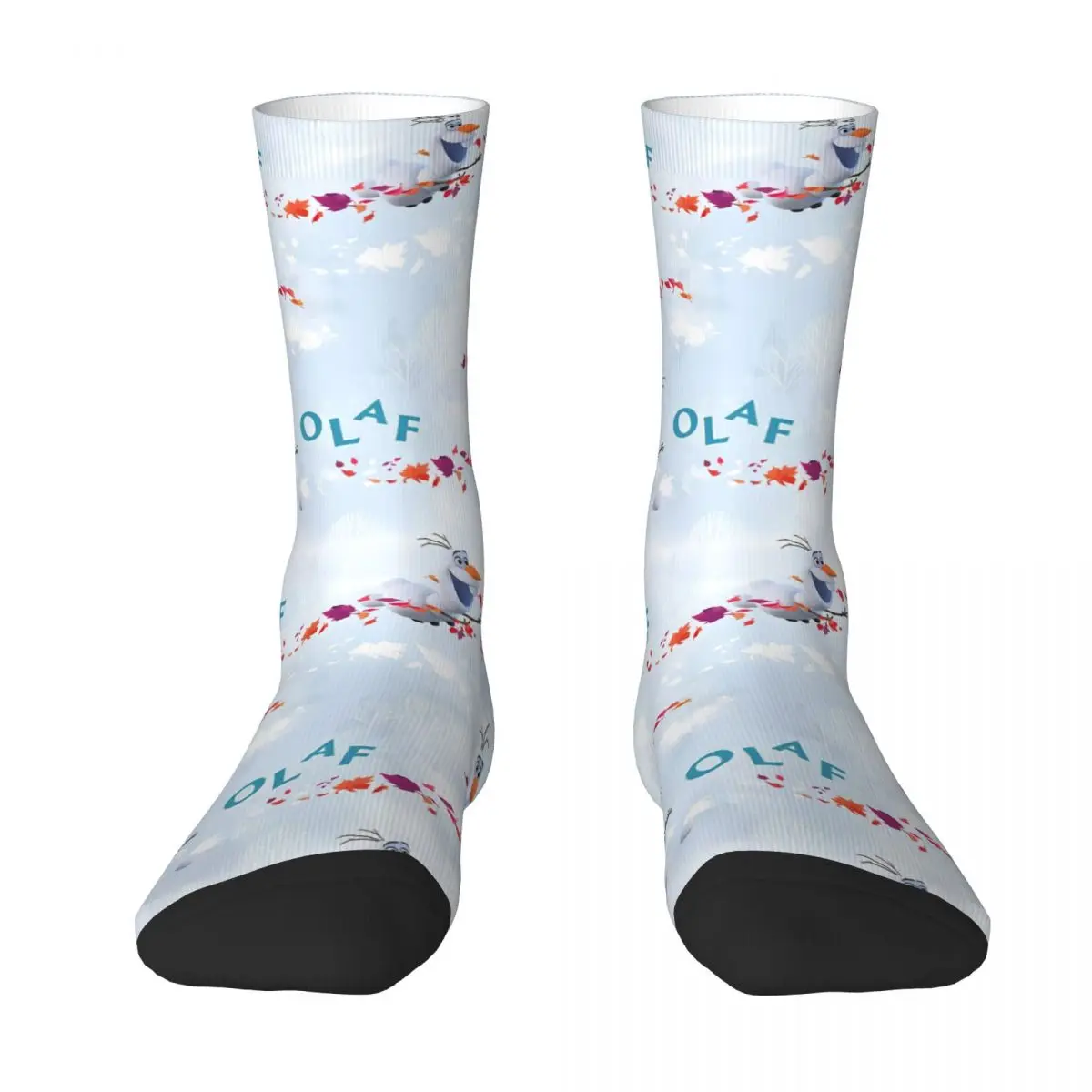 Cute Olaf Frozen Socks Autumn Stockings Modern Women Men Soft Socks Custom Outdoor Anti Skid Socks