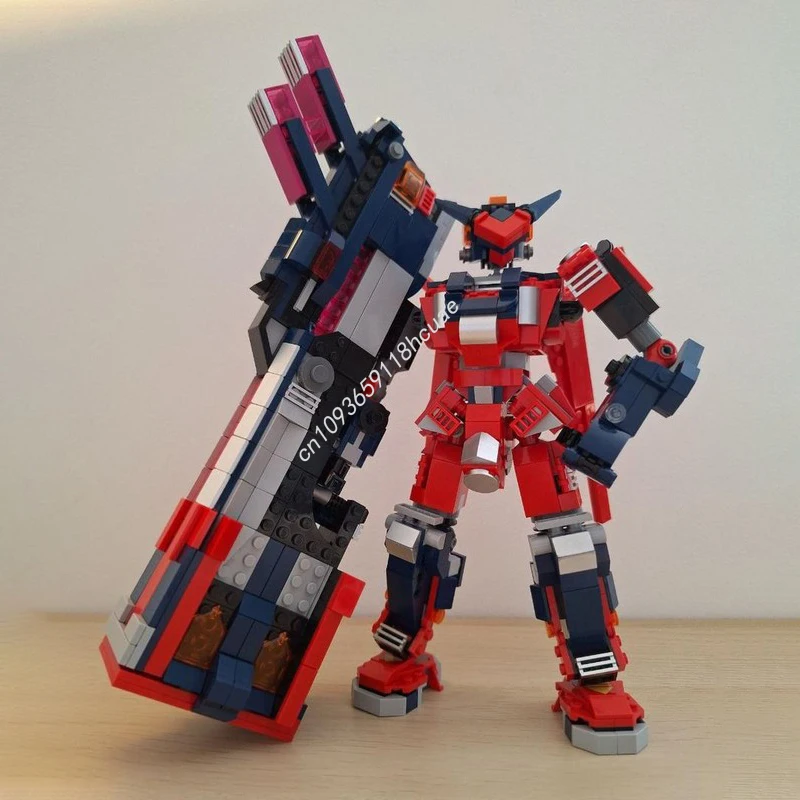 

1292pcs MOC Striker Prime Building Blocks Logical thinking up Space imagination up Solve the problem up Christmas toy Gift