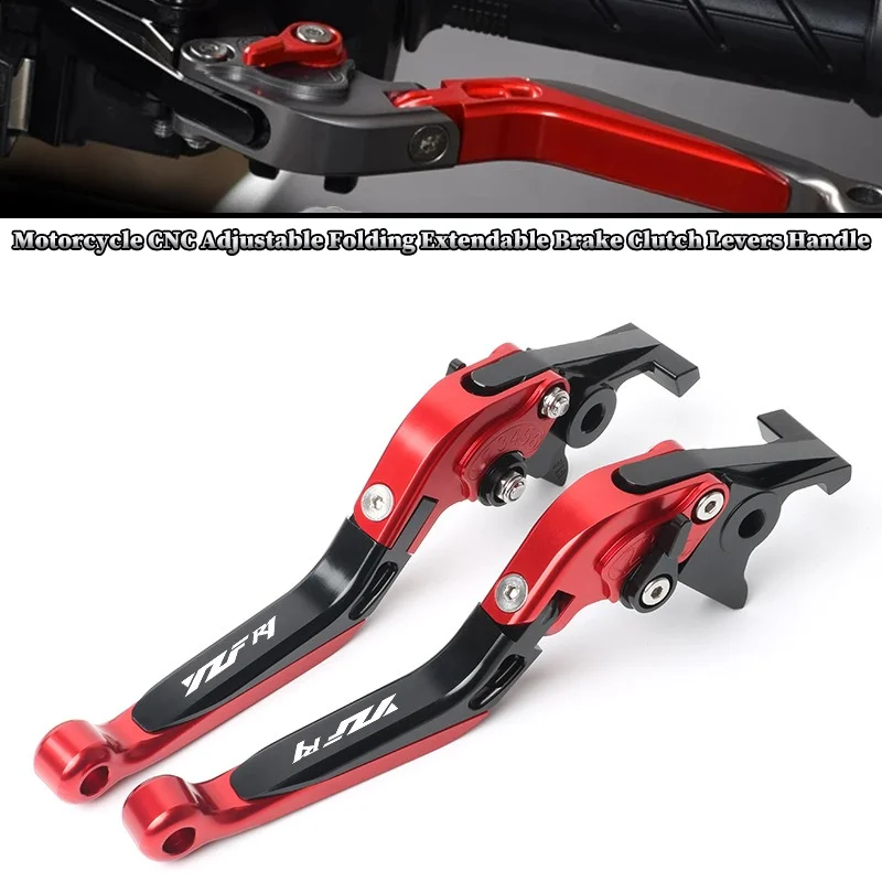 

Motorcycle CNC Adjustable Folding Extendable Brake Clutch Levers Handle For YAMAHA YZF-R1 YZF-R1M YZF-R1S 2015-2023 YZFR1/M/S