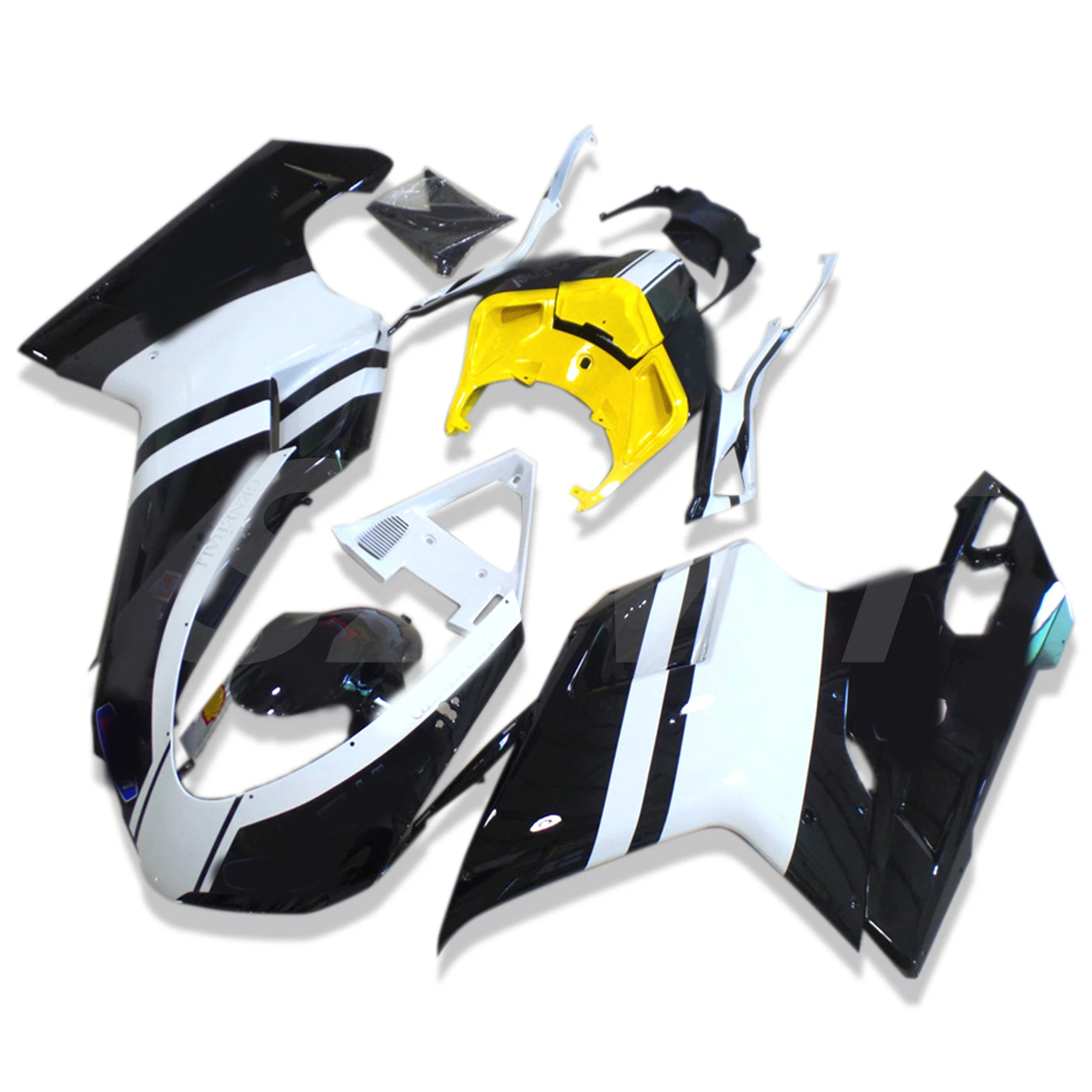 

For DUCATI 1198 1098 848 2007 2009 2008 Motorcycle Kit ABS Plastic Injection Fairing Body Cover Bodykits Accessories