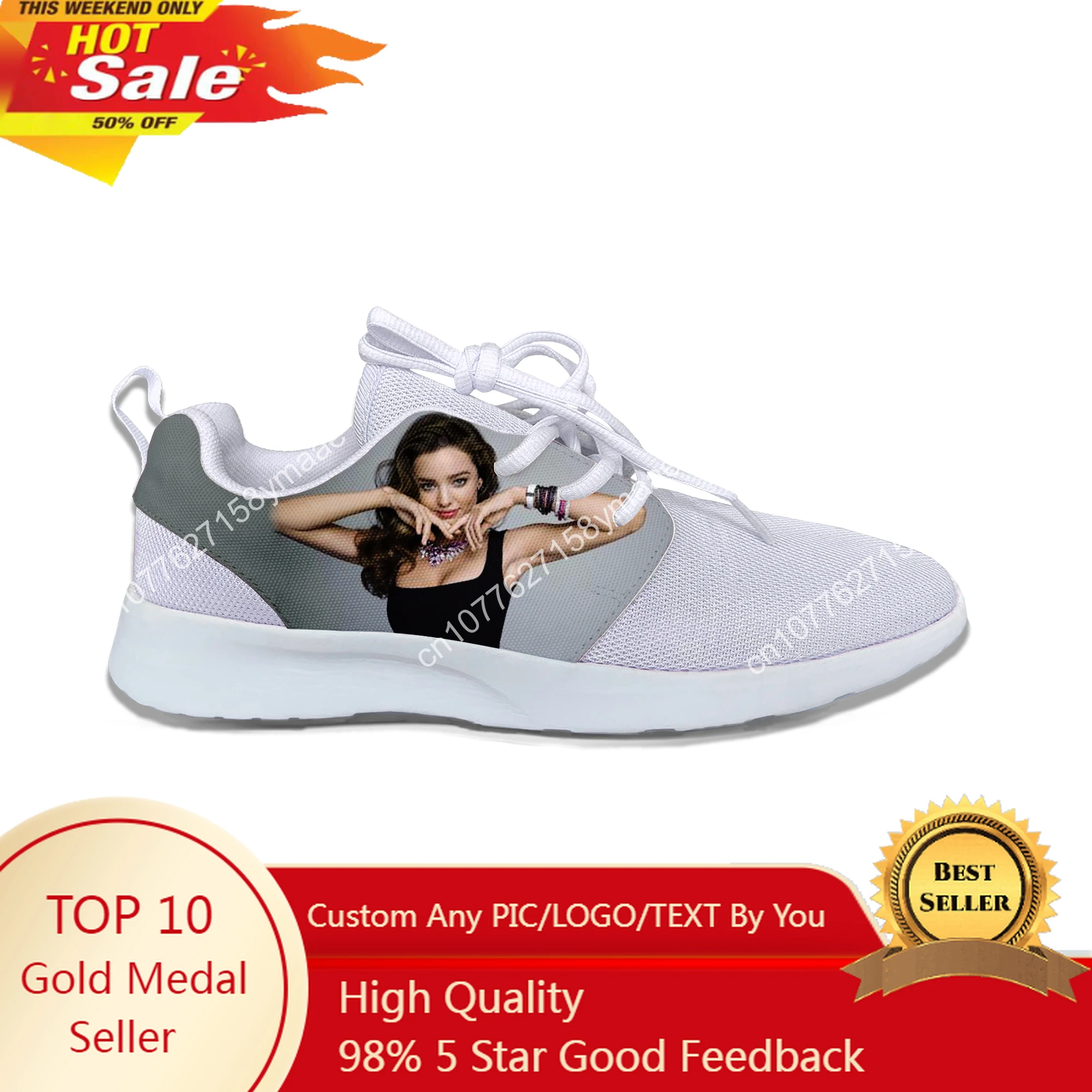 

Hot Cool Fashion Funny New Summer High Quality Sneakers Handiness Classic Running Shoes Men Women Miranda Kerr Sports Shoes