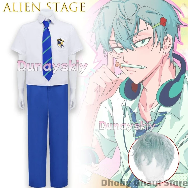 

Alien Stage Till Blink Gone Stage Performance Cosplay 코스프레 Full Set Virtual Singer Roleplay Outfit For Men Halloween Carnival