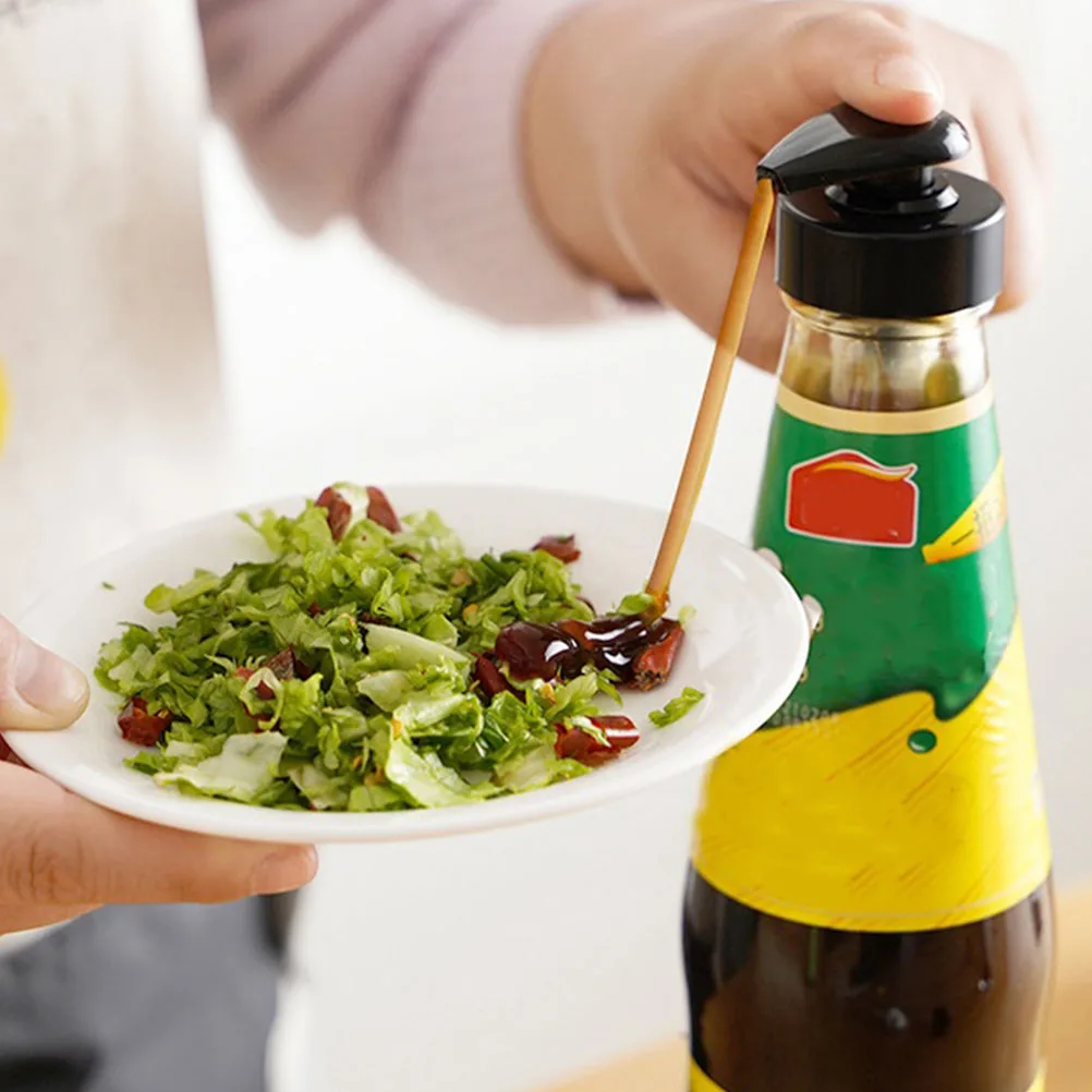 

10 set Squeeze Pumps For Oyster Sauce Bottles Plastic Nozzle Replacement Press Pump Kitchen Bottle Accessories Oil Extruder